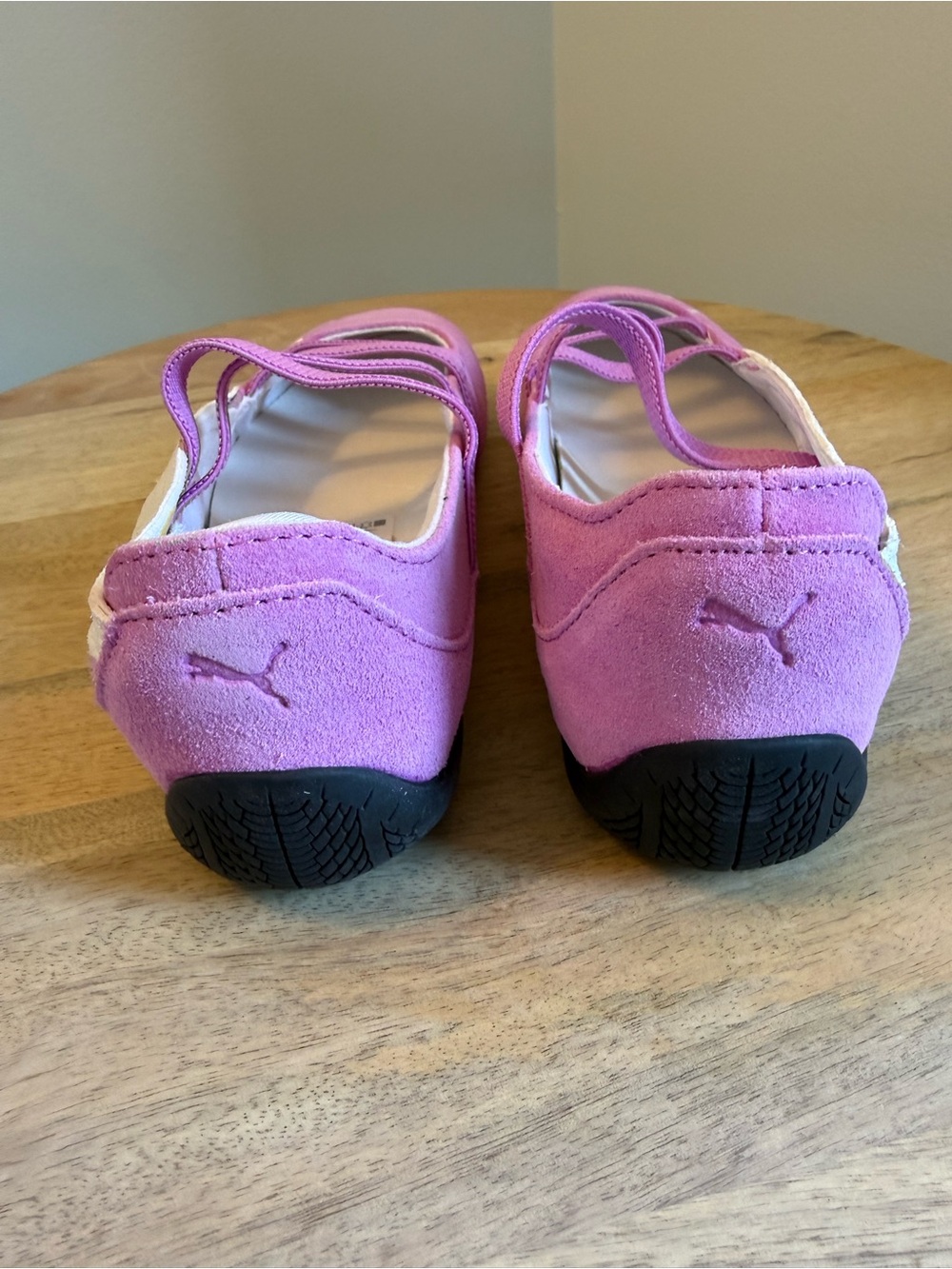 NWT Puma Women’s Mauve Pop Speedcat Ballet Sneaker with White Stripe size 6 1/2 - Picture 4 of 11
